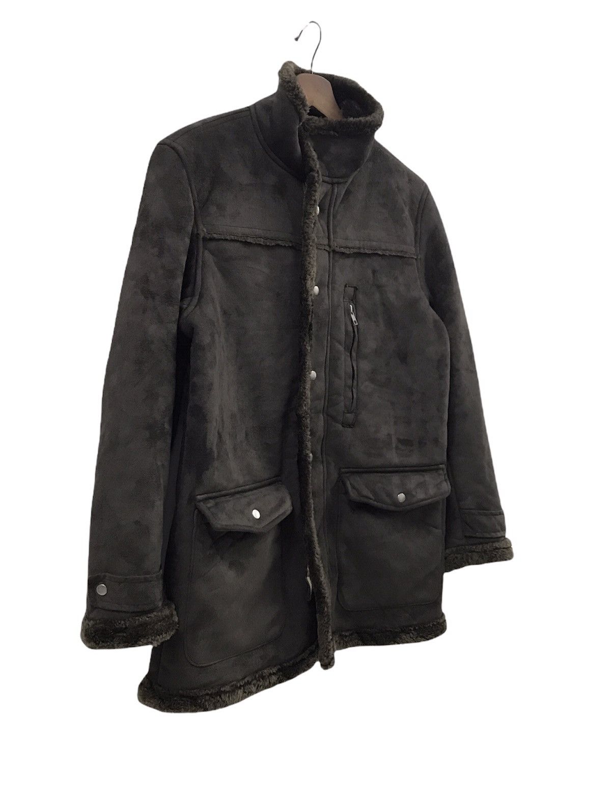 Kansai Yamamoto Vintage Kansai Yamamoto Suede Shearling Jacket Size US M / EU 48-50 / 2 - 4 Thumbnail