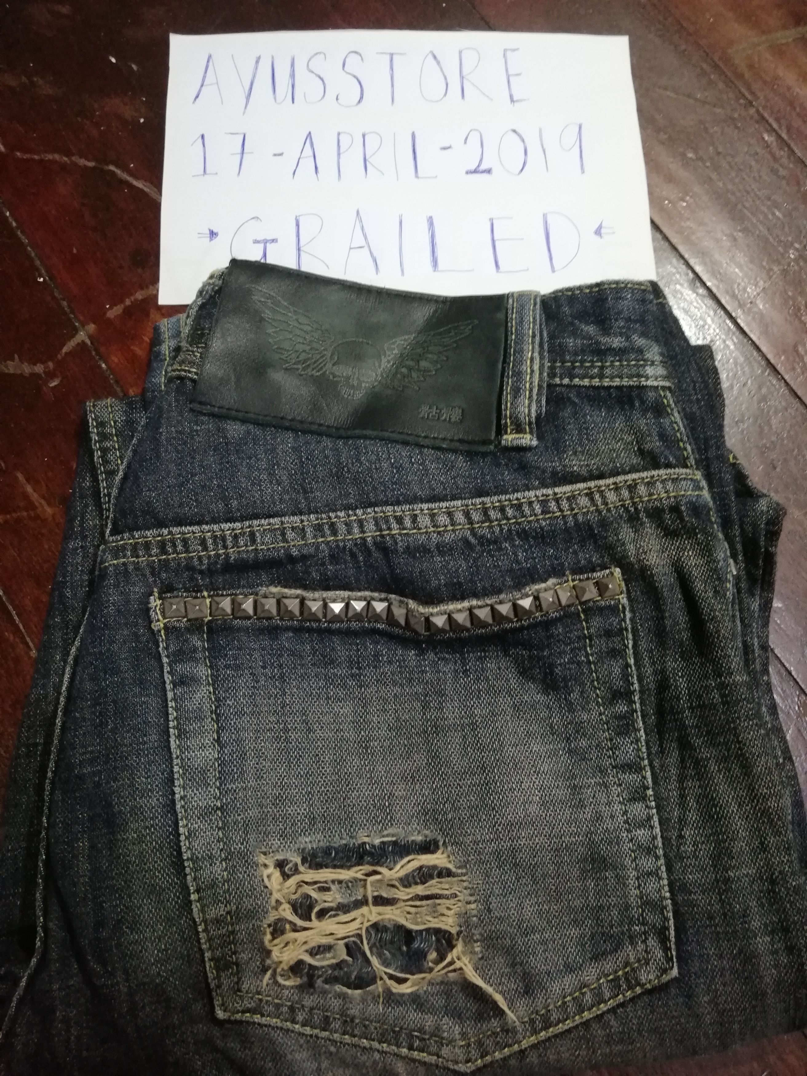 Japanese Brand Nippon Blue Japan B486 Size US 28 / EU 44 - 1 Thumbnail