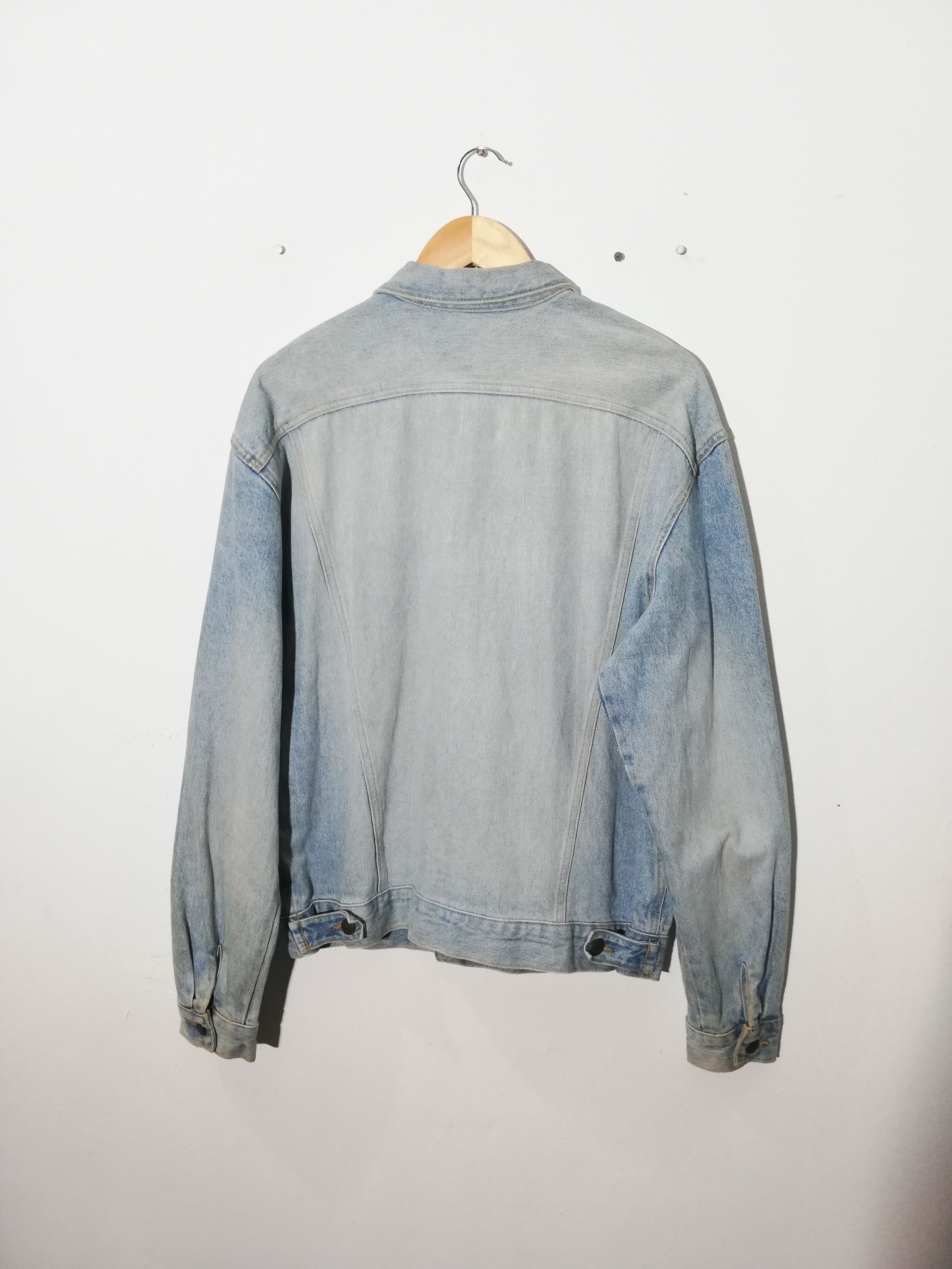 Georges Marciano × Guess Vintage 90's Guess Jeans Denim Jacket Trucker Size US M / EU 48-50 / 2 - 2 Thumbnail