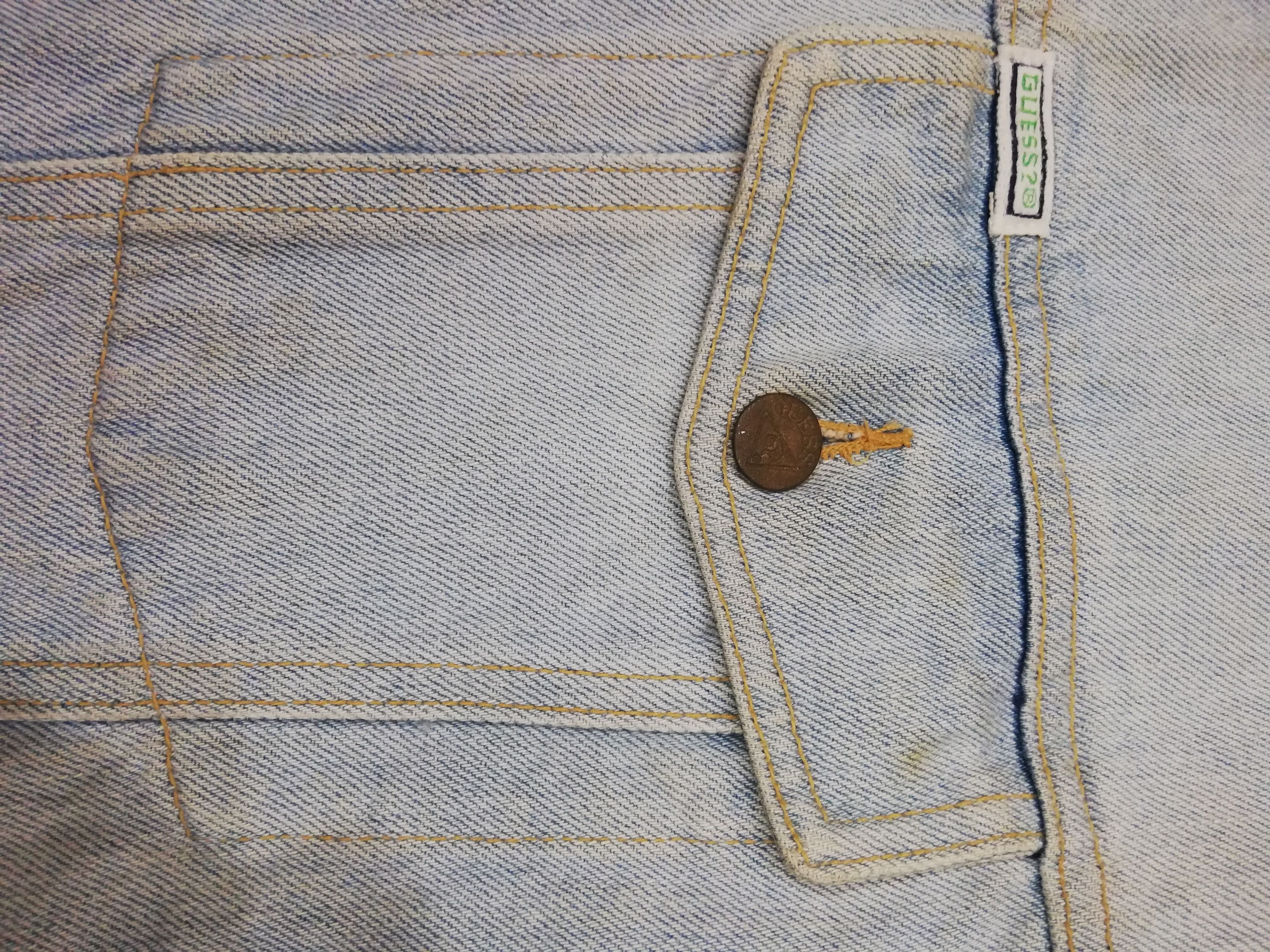 Georges Marciano × Guess Vintage 90's Guess Jeans Denim Jacket Trucker Size US M / EU 48-50 / 2 - 6 Thumbnail