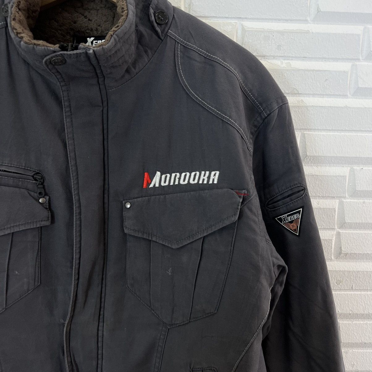 Japanese Brand VINTAGE XEBEC TWIST45 RIDER RACING JACKET BIG LOGO Size US L / EU 52-54 / 3 - 3 Thumbnail