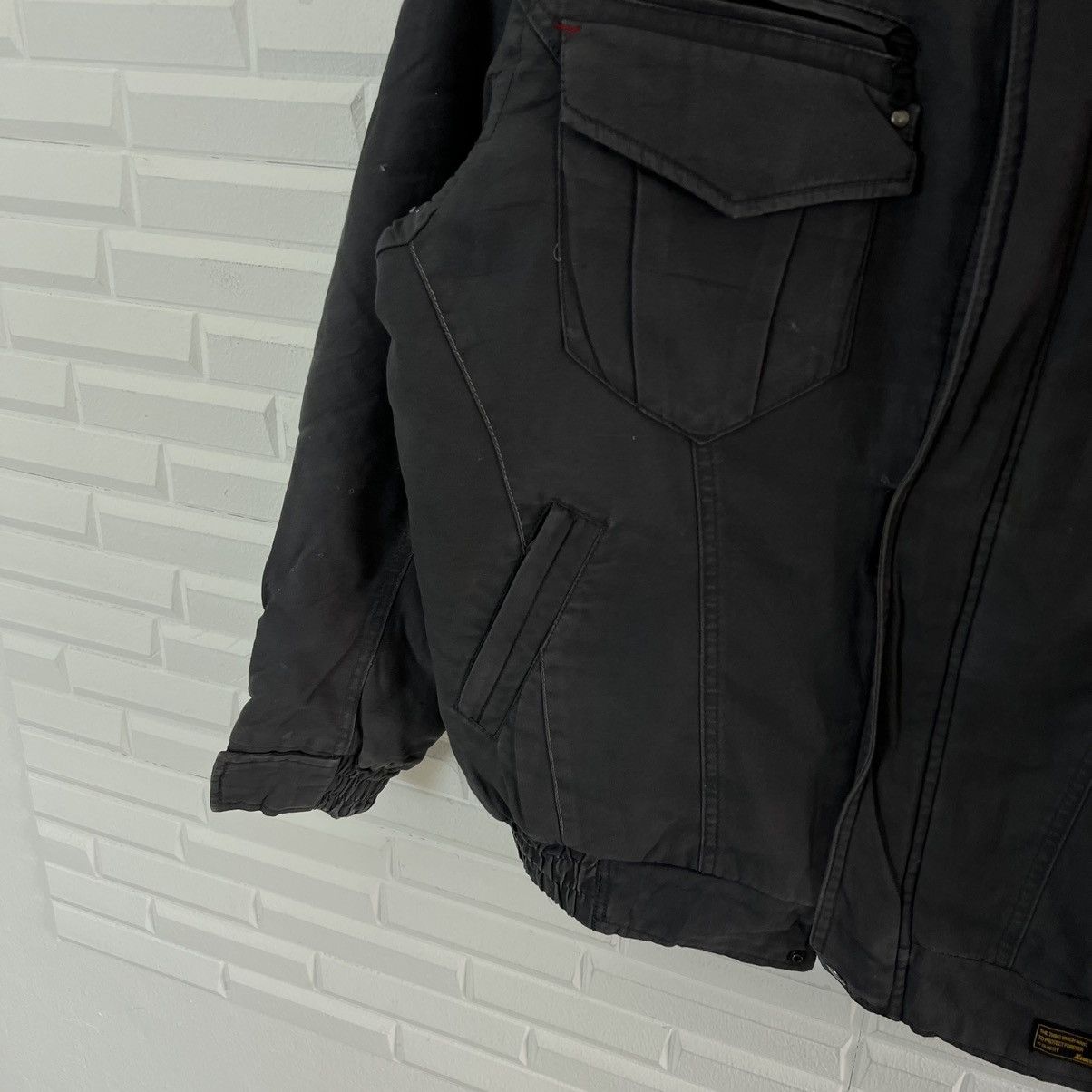 Japanese Brand VINTAGE XEBEC TWIST45 RIDER RACING JACKET BIG LOGO Size US L / EU 52-54 / 3 - 4 Thumbnail