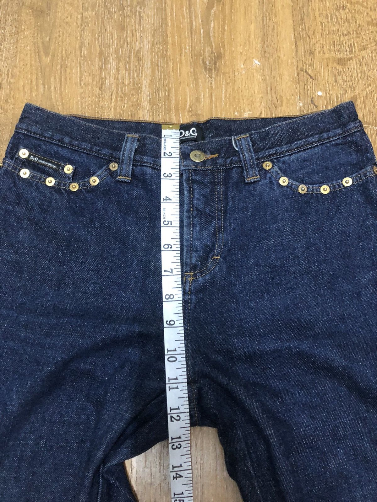 Dolce & Gabbana Vintage Dolce & Gabbana Studded Jeans Size US 29 - 15 Thumbnail