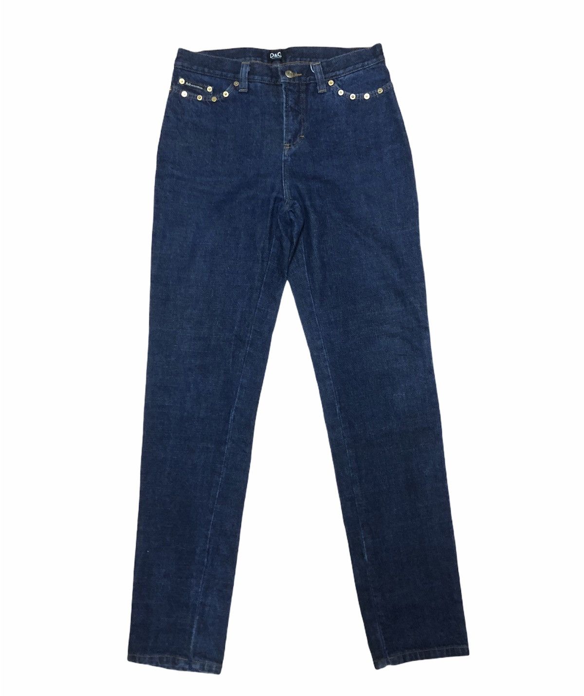 Dolce & Gabbana Vintage Dolce & Gabbana Studded Jeans Size US 29 - 2 Thumbnail