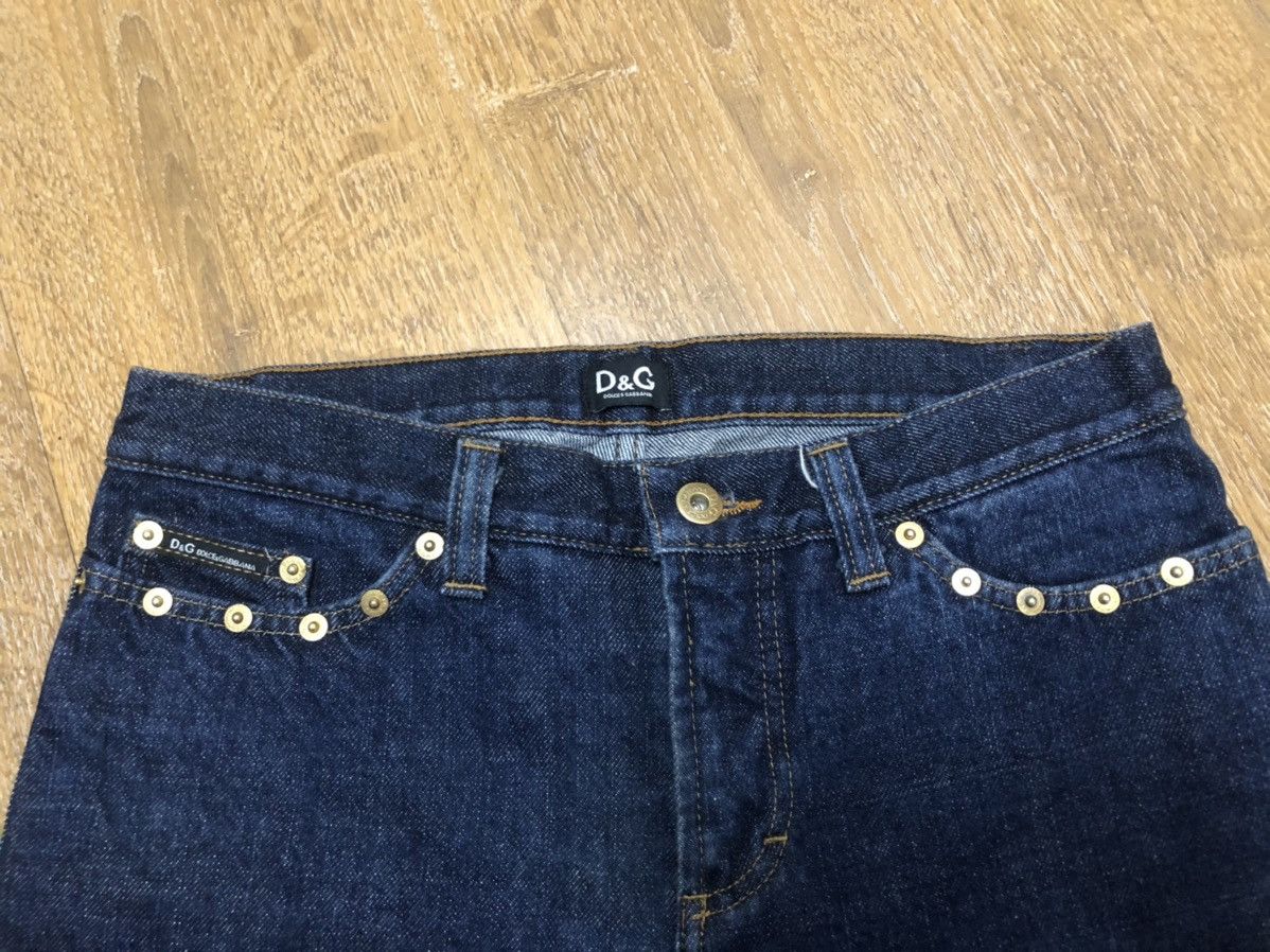 Dolce & Gabbana Vintage Dolce & Gabbana Studded Jeans Size US 29 - 3 Thumbnail