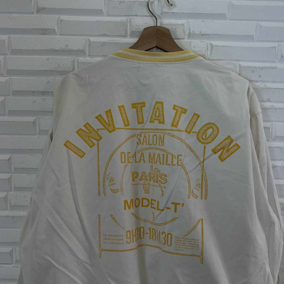 Japanese Brand VINTAGE JAPANESE ORIGINAL GARMENTS MODEL-T BIG LOGO Size US M / EU 48-50 / 2 - 6 Thumbnail