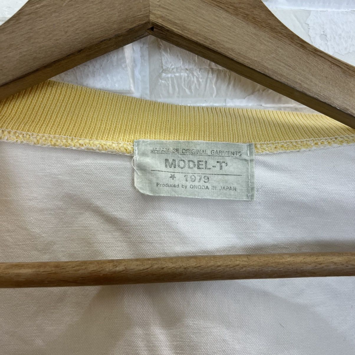 Japanese Brand VINTAGE JAPANESE ORIGINAL GARMENTS MODEL-T BIG LOGO Size US M / EU 48-50 / 2 - 10 Thumbnail