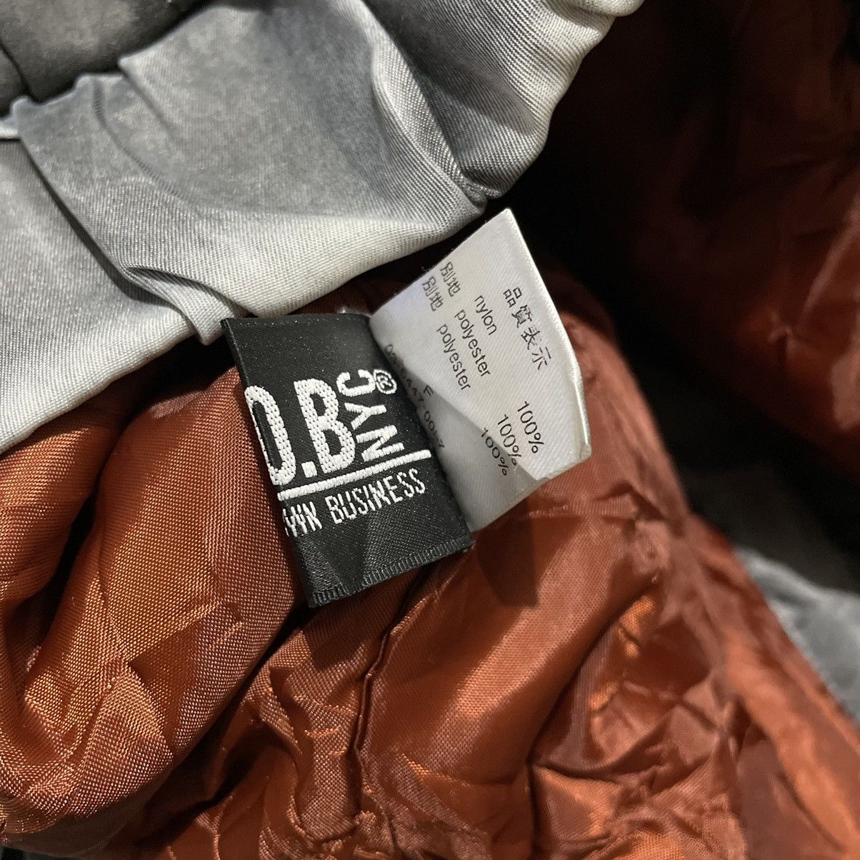 Japanese Brand MYOB NYC Bondage Descontruction Bomber Jacket Size US L / EU 52-54 / 3 - 5 Thumbnail