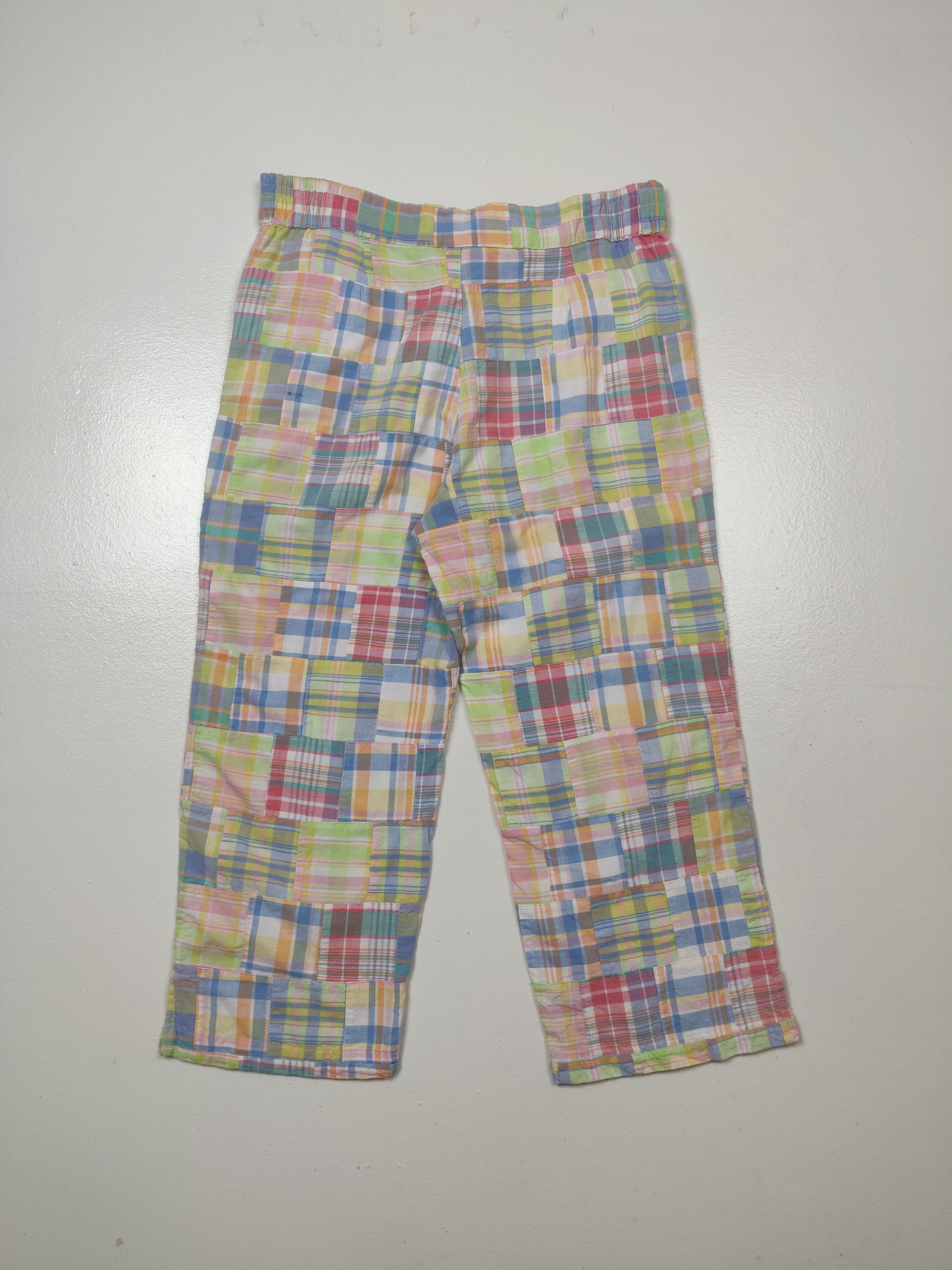Japanese Brand Sag Harbor Sport Reconstruct Patchwork Cropped Pants Size US 33 - 7 Thumbnail