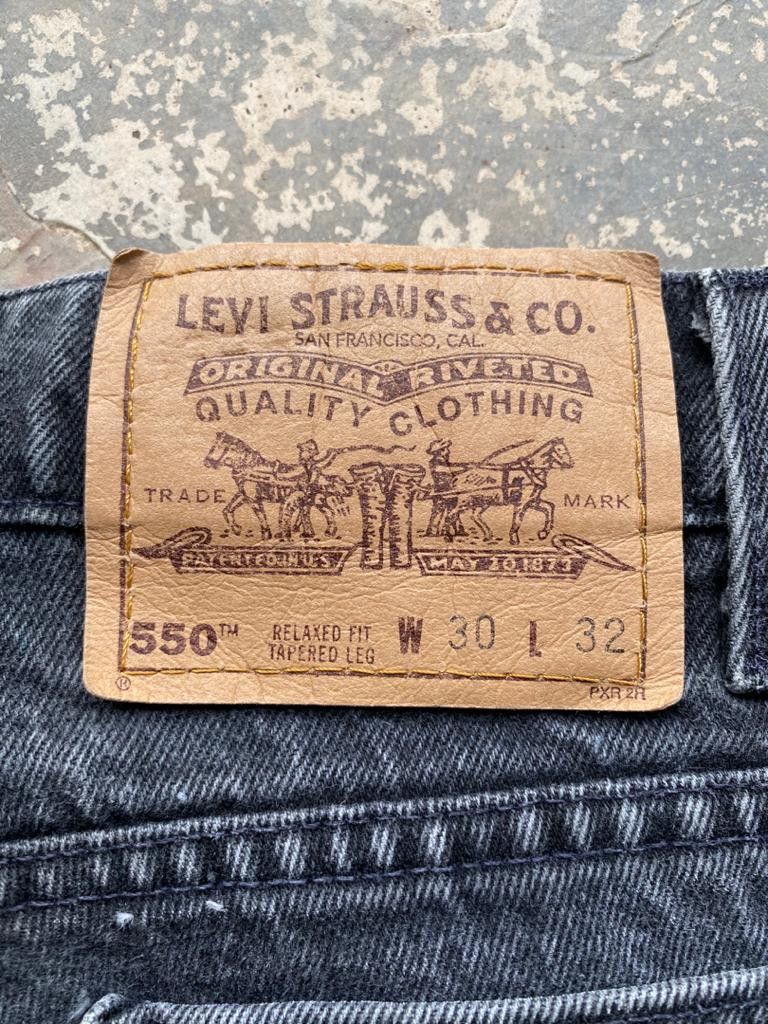 Levi's Vintage Clothing SICKS💥90s Vintage Levis Blank Orange Tab Jeans Release Hem Size US 29 - 16 Thumbnail