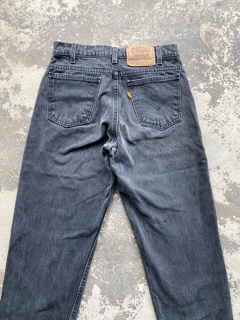 Levi's Vintage Clothing SICKS💥90s Vintage Levis Blank Orange Tab Jeans Release Hem Size US 29 - 13 Thumbnail