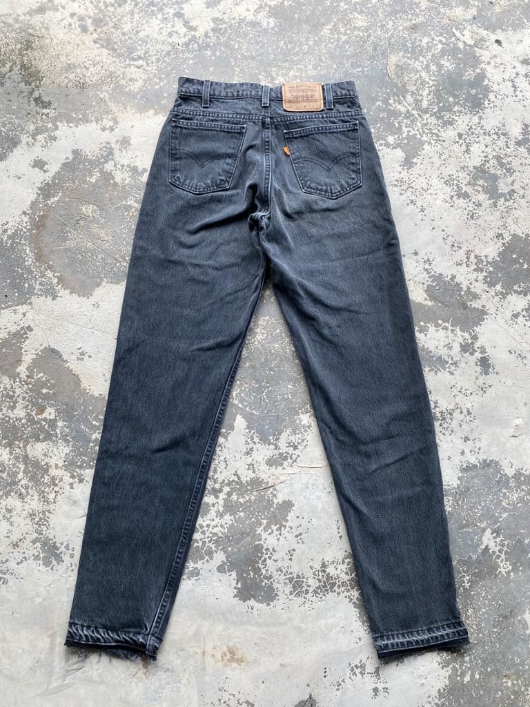 Levi's Vintage Clothing SICKS💥90s Vintage Levis Blank Orange Tab Jeans Release Hem Size US 29 - 4 Thumbnail