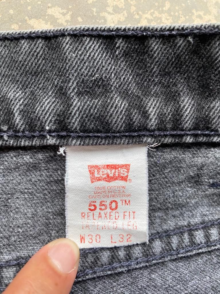 Levi's Vintage Clothing SICKS💥90s Vintage Levis Blank Orange Tab Jeans Release Hem Size US 29 - 11 Thumbnail