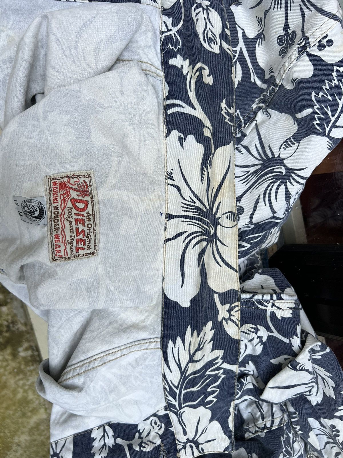 Diesel Vintage 90s Diesel Stars Series Oversize Trucker Jacket Size US M / EU 48-50 / 2 - 21 Thumbnail