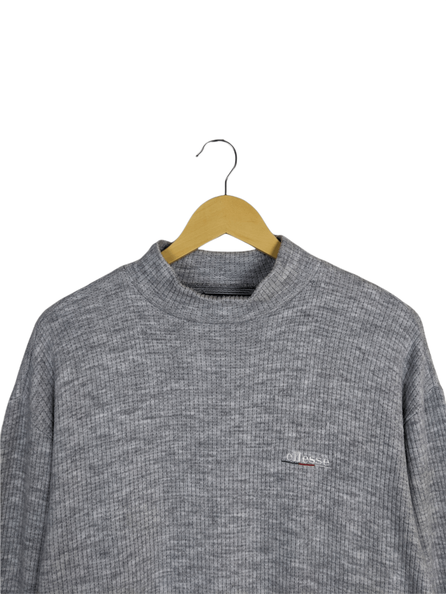 Ellesse Vtg 90s Ellesse Turtleneck Sweater Sweatshirt Tops Size US L / EU 52-54 / 3 - 3 Thumbnail