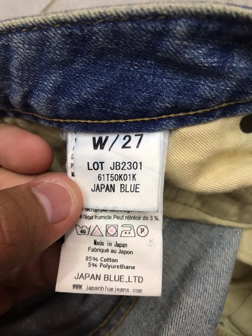 Japan Blue × Seditionaries Japan Blue Distressed denim Rare design Size US 29 - 12 Thumbnail