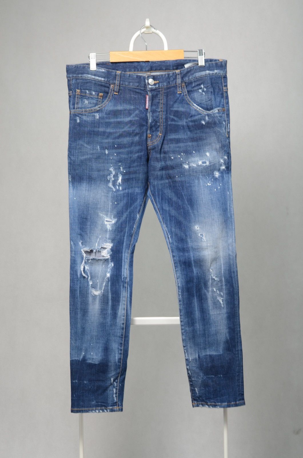 Dsquared2 Dsquared2 distressed denim jeans size 50(w34) Size US 34 / EU 50 - 3 Thumbnail