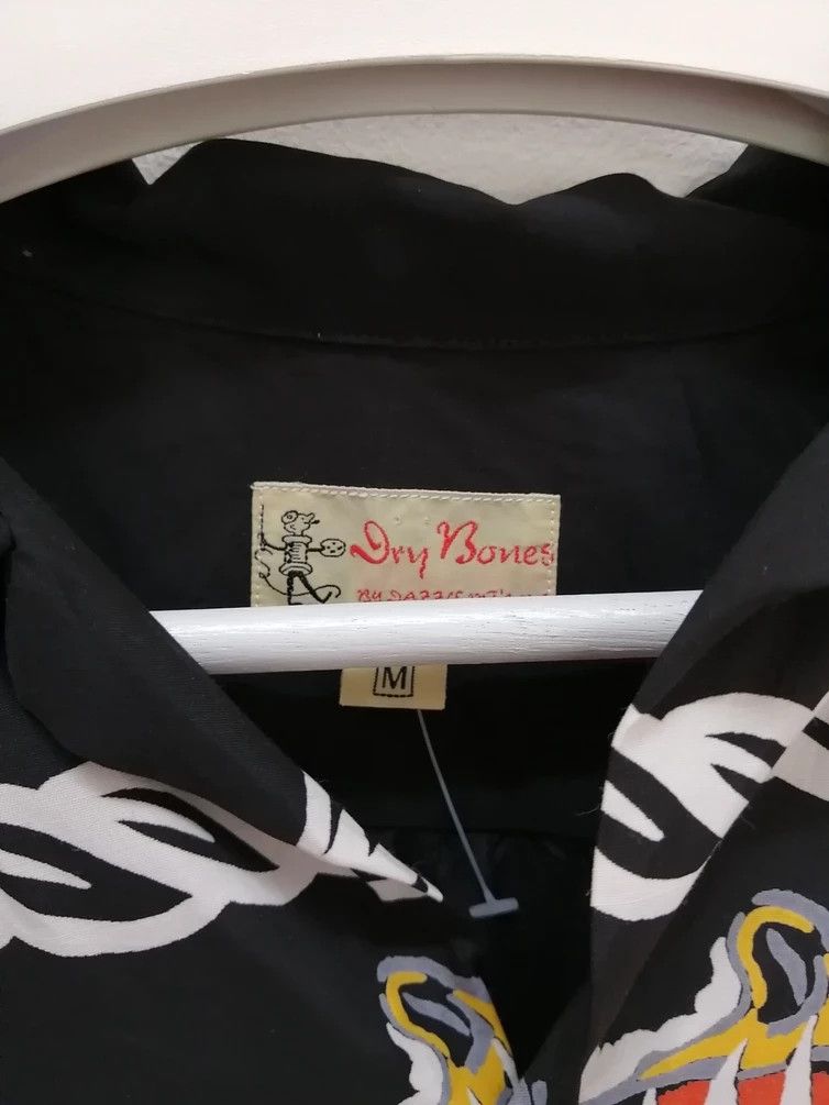 Dry Bones DRY BONES Dragon Japanese Brand Rayon Shirt Size US M / EU 48-50 / 2 - 5 Thumbnail