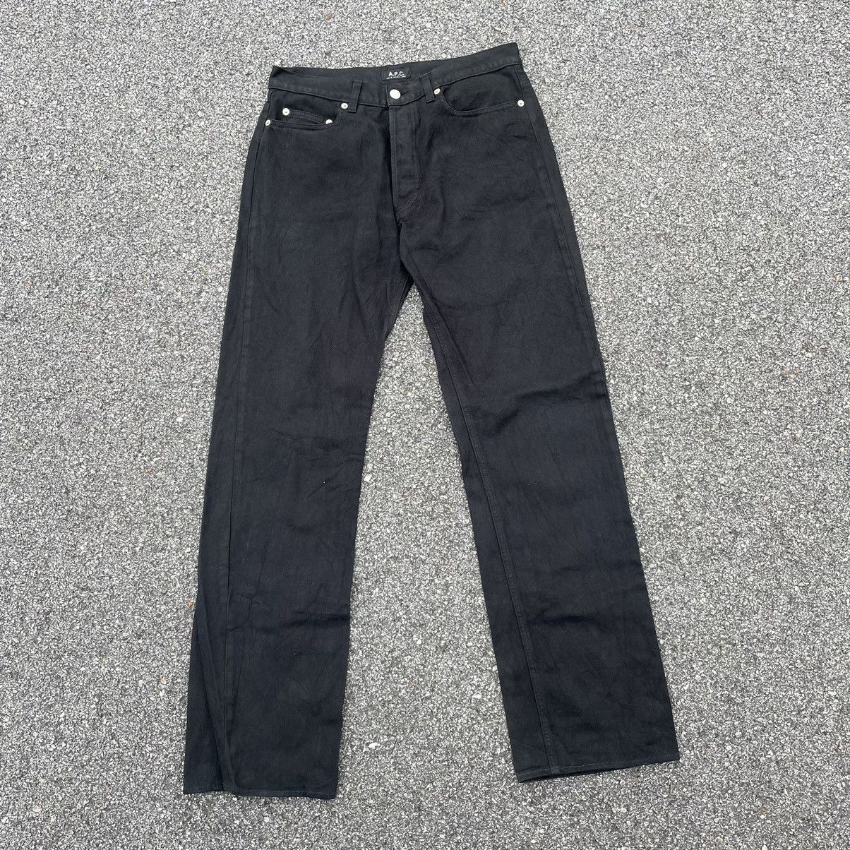 image of A P C Vintage Jeans in Black, Men's (Size 31)