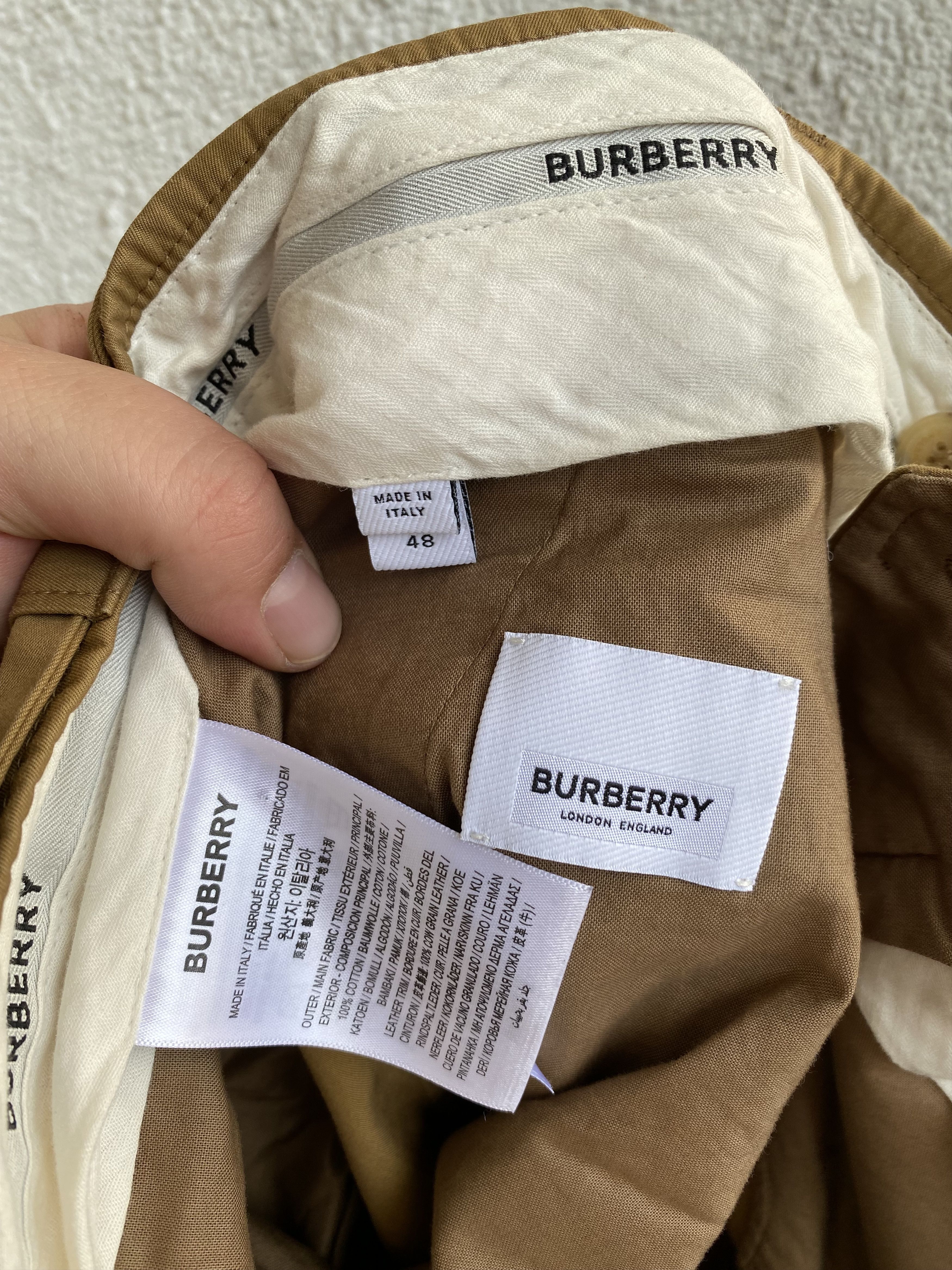 Burberry BNWOT runway FW19 wide belted trousers Size US 32 / EU 48 - 5 Thumbnail