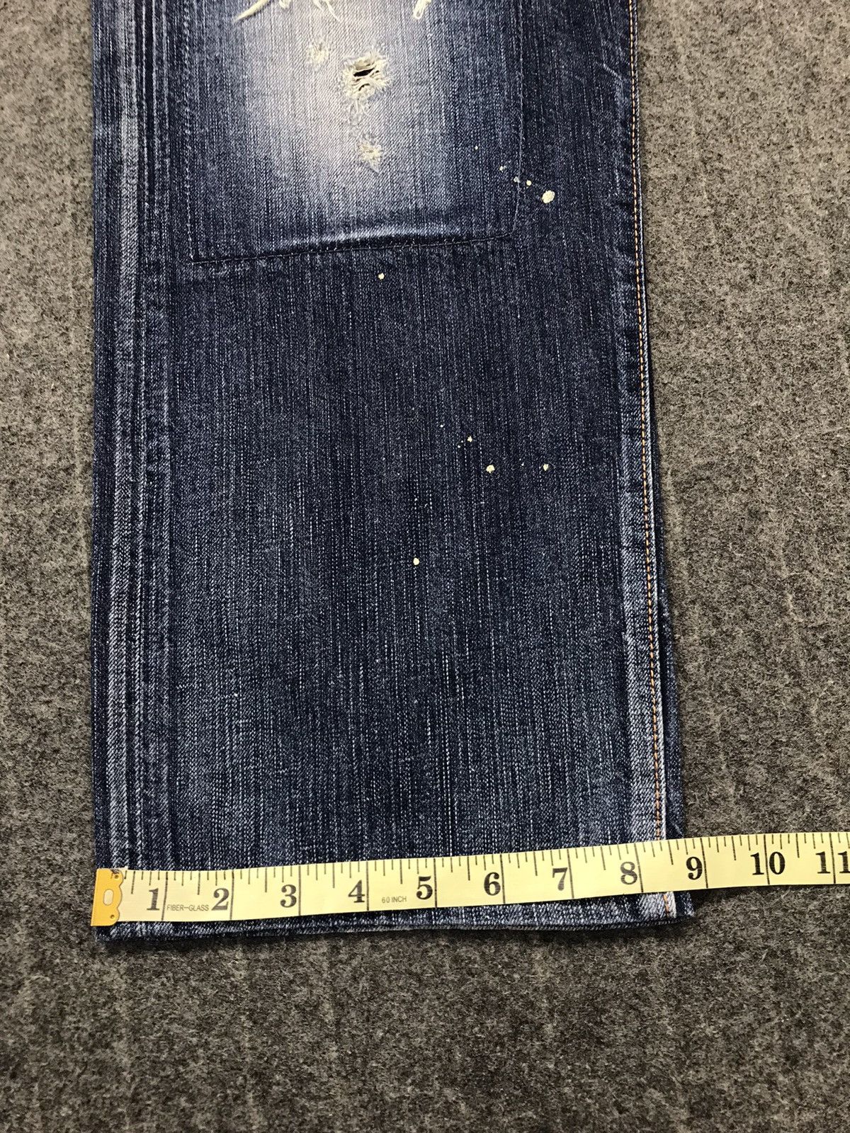 Edwin × Vintage Vintage Edwin 503 Distressed Denim Jeans Size US 37 - 23 Thumbnail