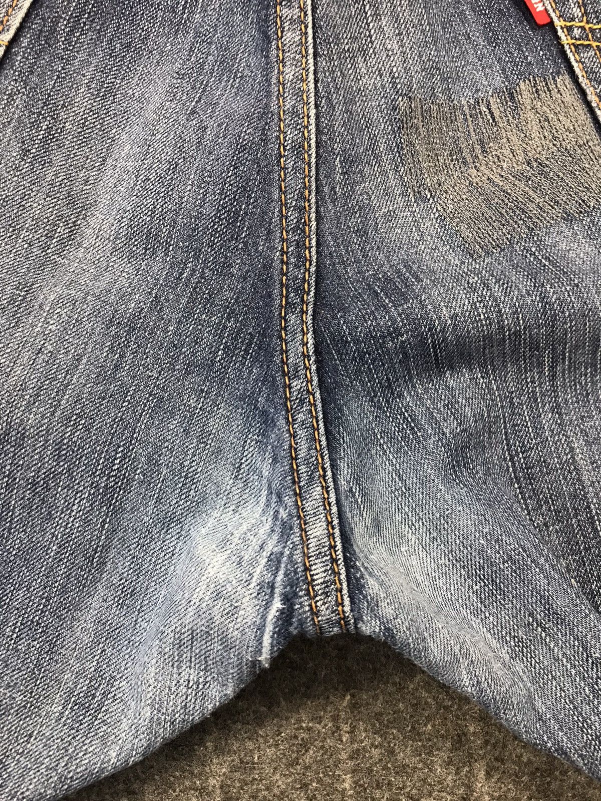 Edwin × Vintage Vintage Edwin 503 Distressed Denim Jeans Size US 37 - 24 Thumbnail