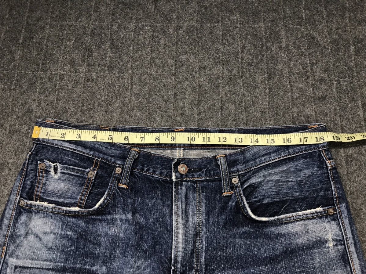 Edwin × Vintage Vintage Edwin 503 Distressed Denim Jeans Size US 37 - 17 Thumbnail
