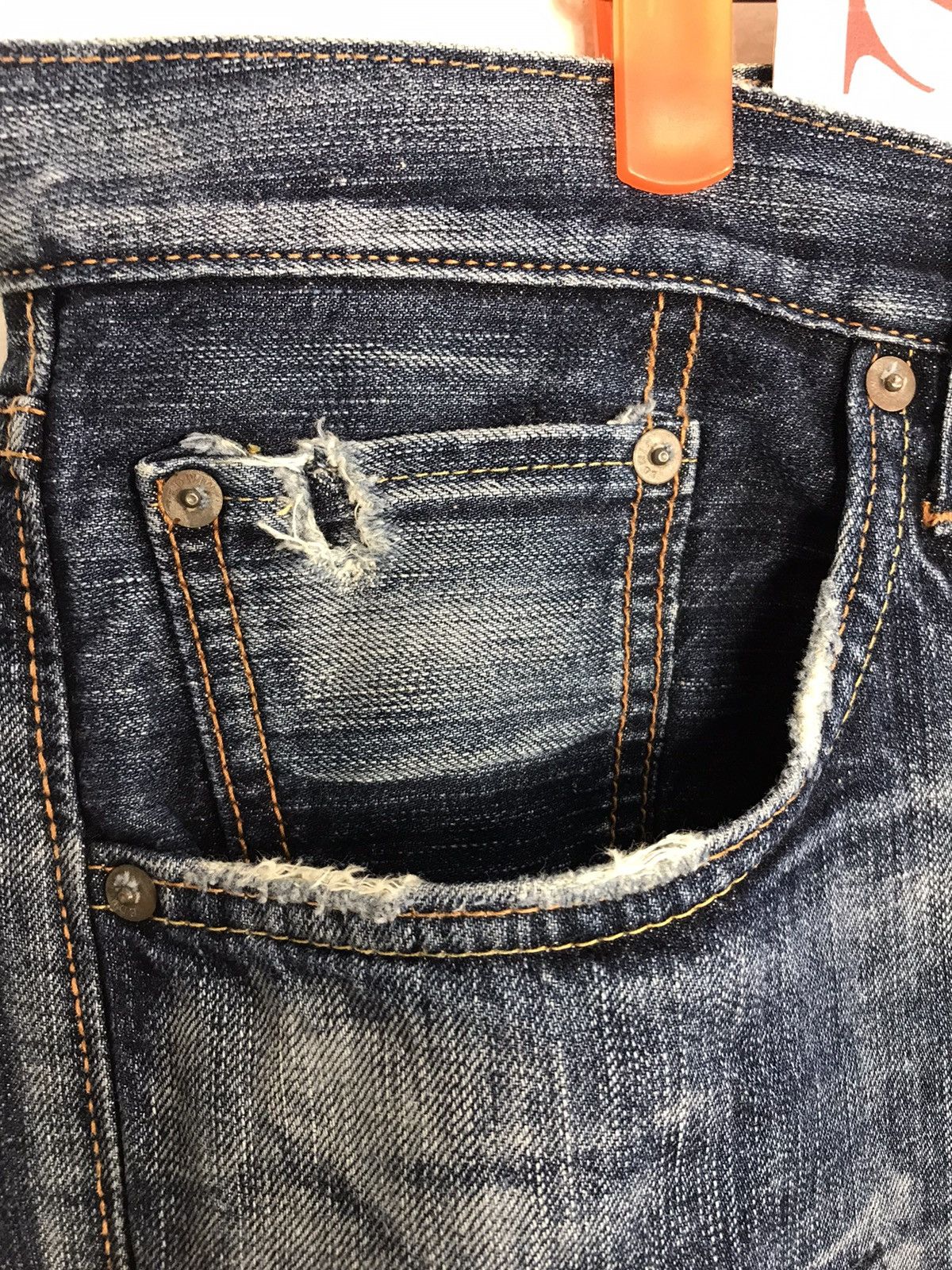 Edwin × Vintage Vintage Edwin 503 Distressed Denim Jeans Size US 37 - 8 Thumbnail