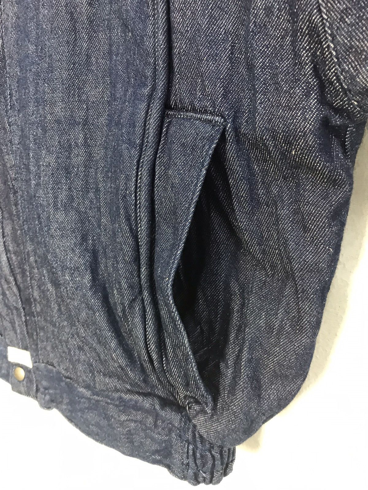 Japanese Brand × Vintage Jacket Lucky Indigo Denim Zipper Design Size US XL / EU 56 / 4 - 5 Thumbnail