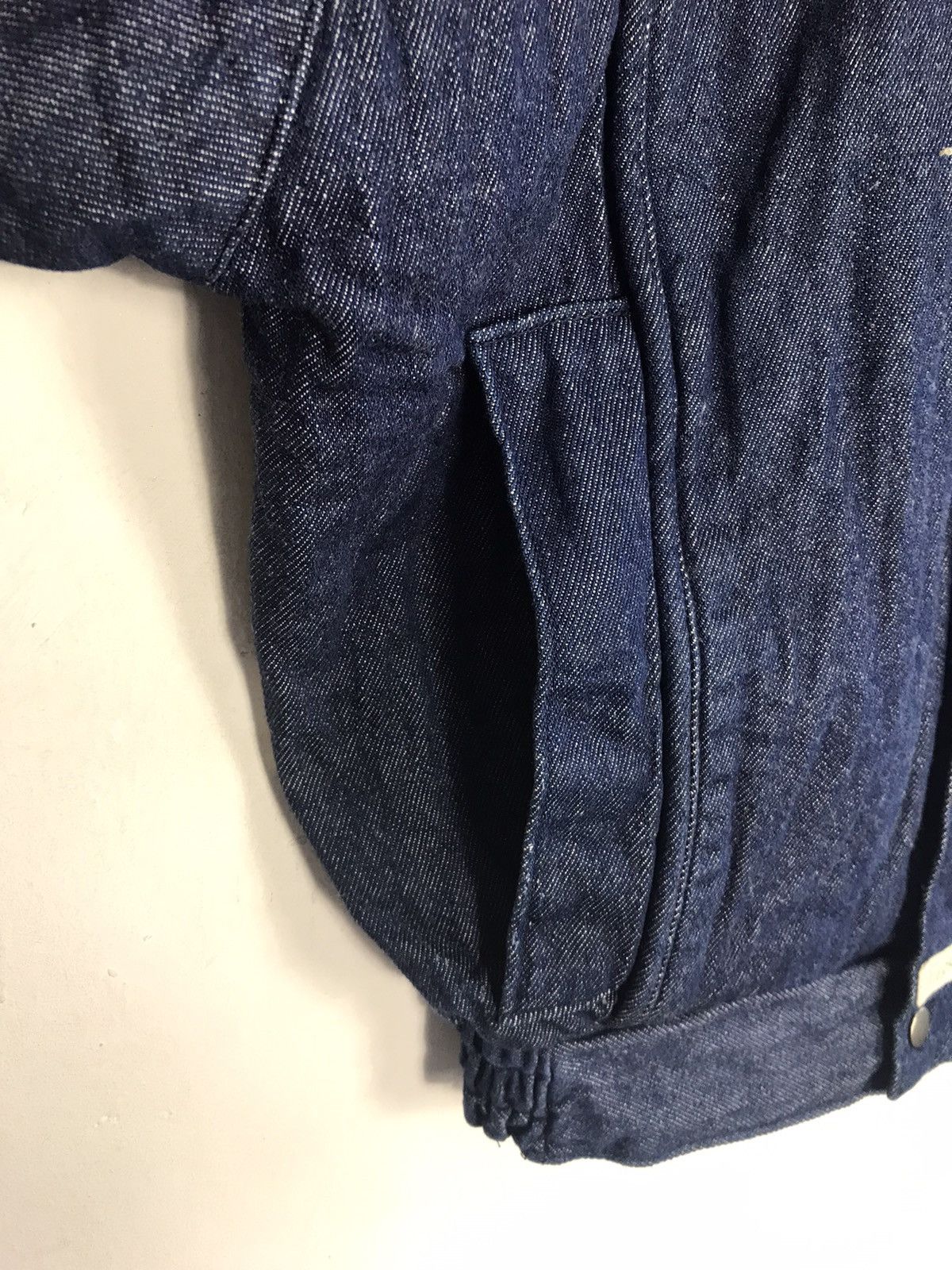 Japanese Brand × Vintage Jacket Lucky Indigo Denim Zipper Design Size US XL / EU 56 / 4 - 6 Thumbnail