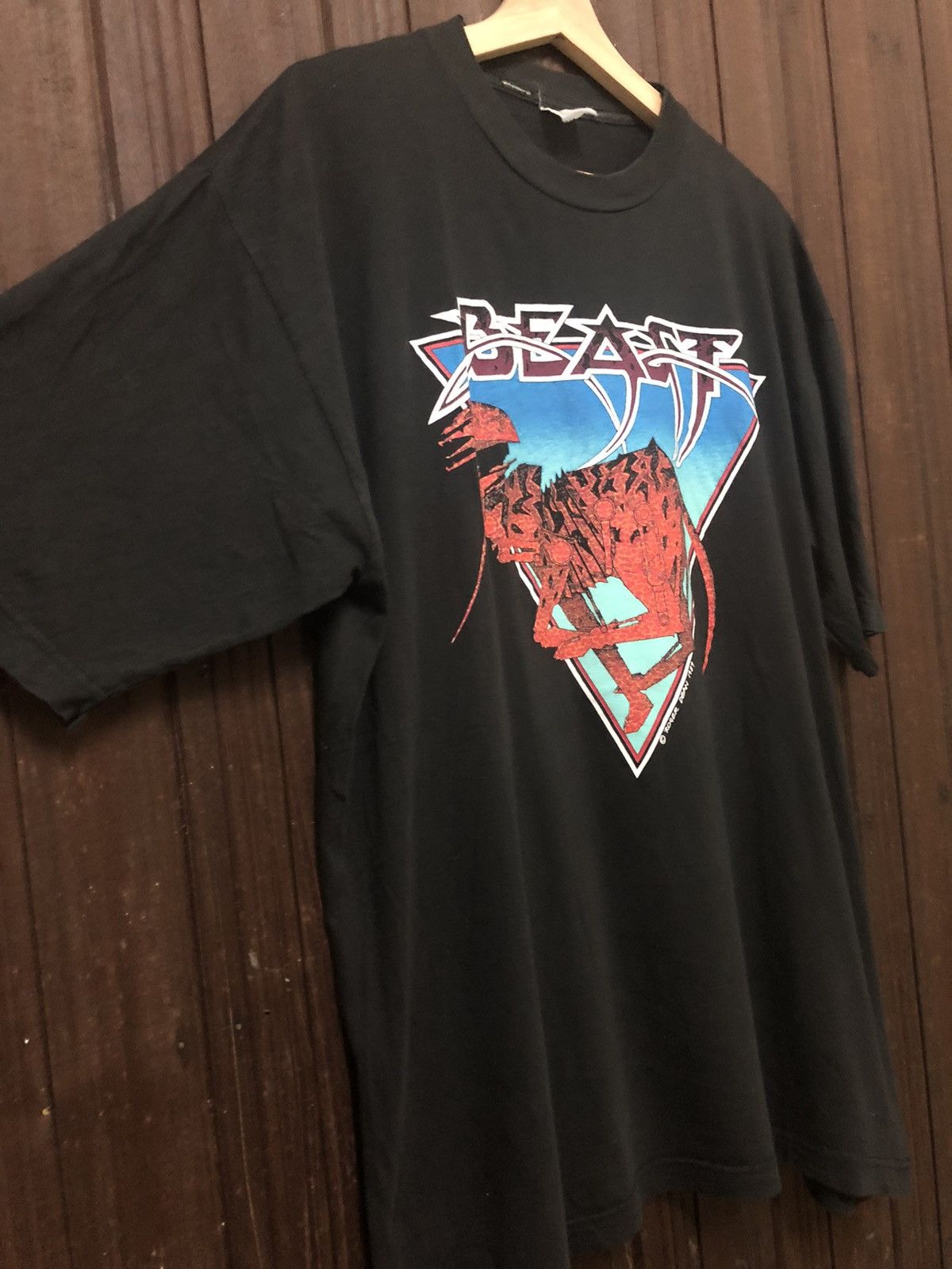Vintage Vintage 80s Shadow of the Beast Games Tee Size US XL / EU 56 / 4 - 5 Thumbnail