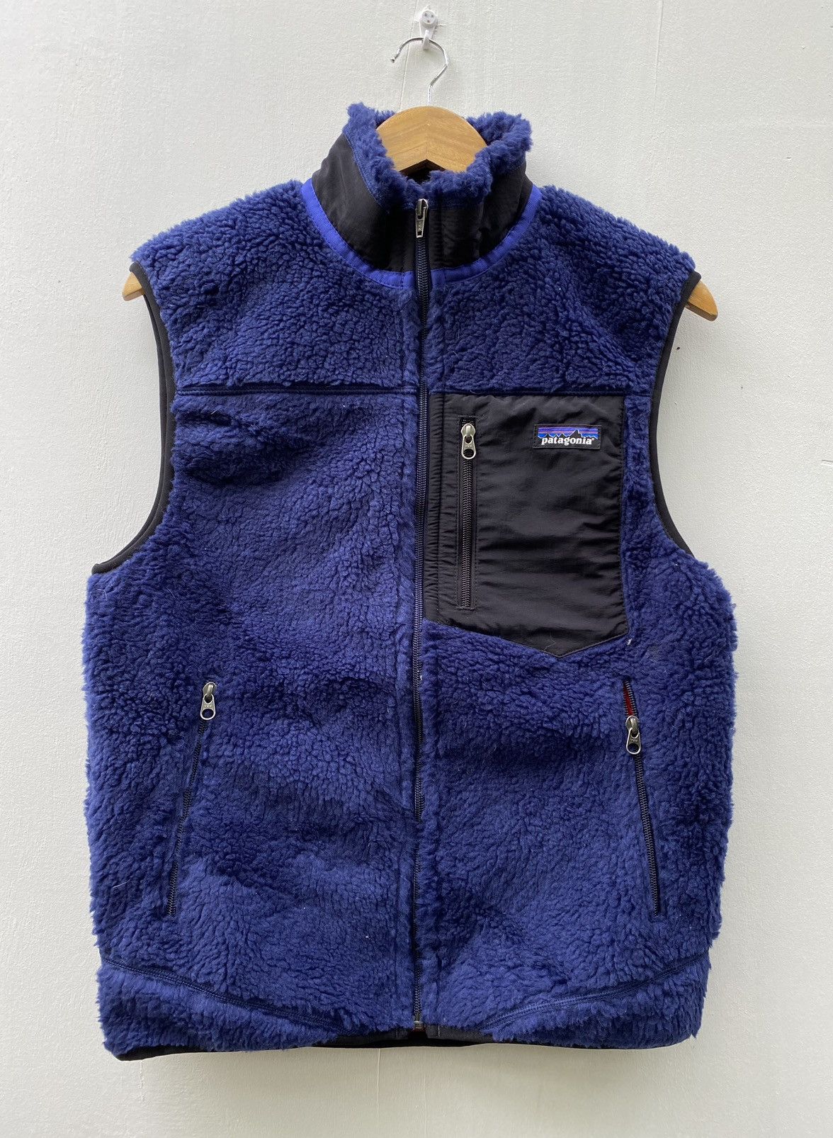 Patagonia Patagonia Vest Sherpa blue Jacket Size US S / EU 44-46 / 1 - 1 Thumbnail