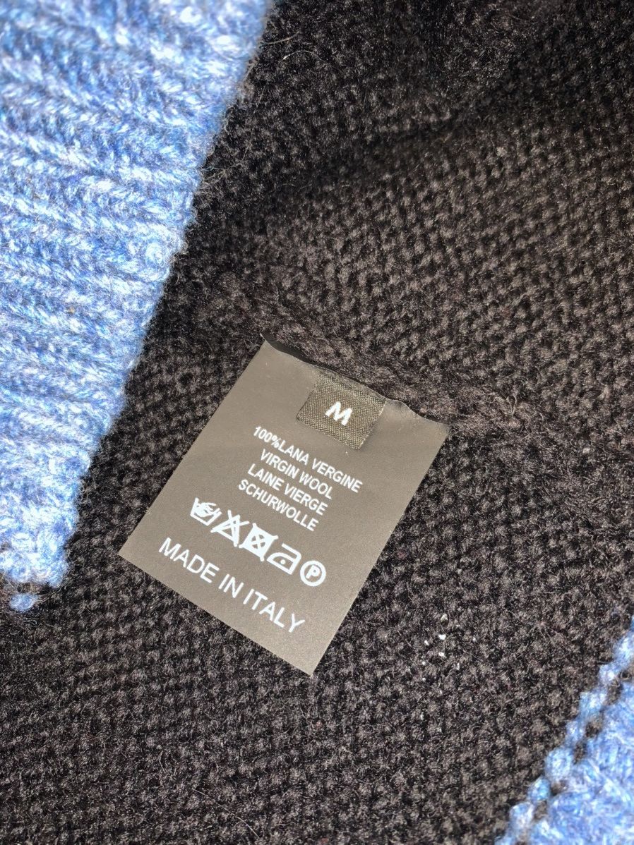 Raf Simons AW15 Raf Simons Colorblock Mock Neck Wool Sweater Size US S / EU 44-46 / 1 - 12 Thumbnail