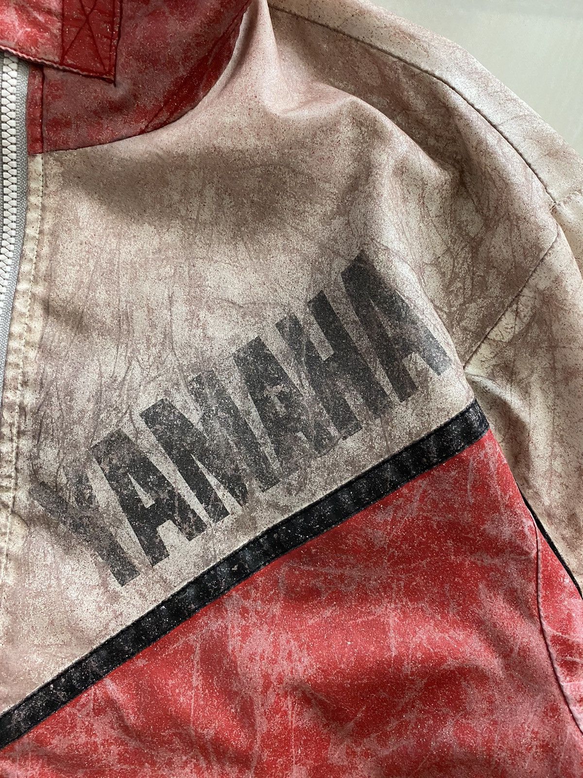 Vintage Yamaha rider wear racing Vintage jacket Design Rare Size US L / EU 52-54 / 3 - 13 Thumbnail