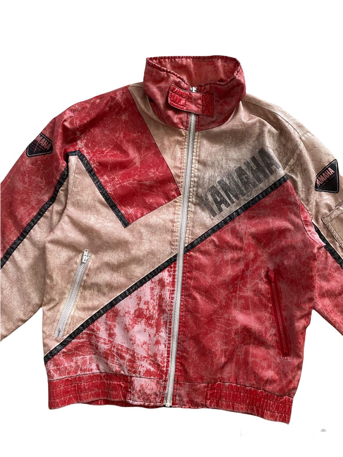 Vintage Yamaha rider wear racing Vintage jacket Design Rare Size US L / EU 52-54 / 3 - 9 Thumbnail