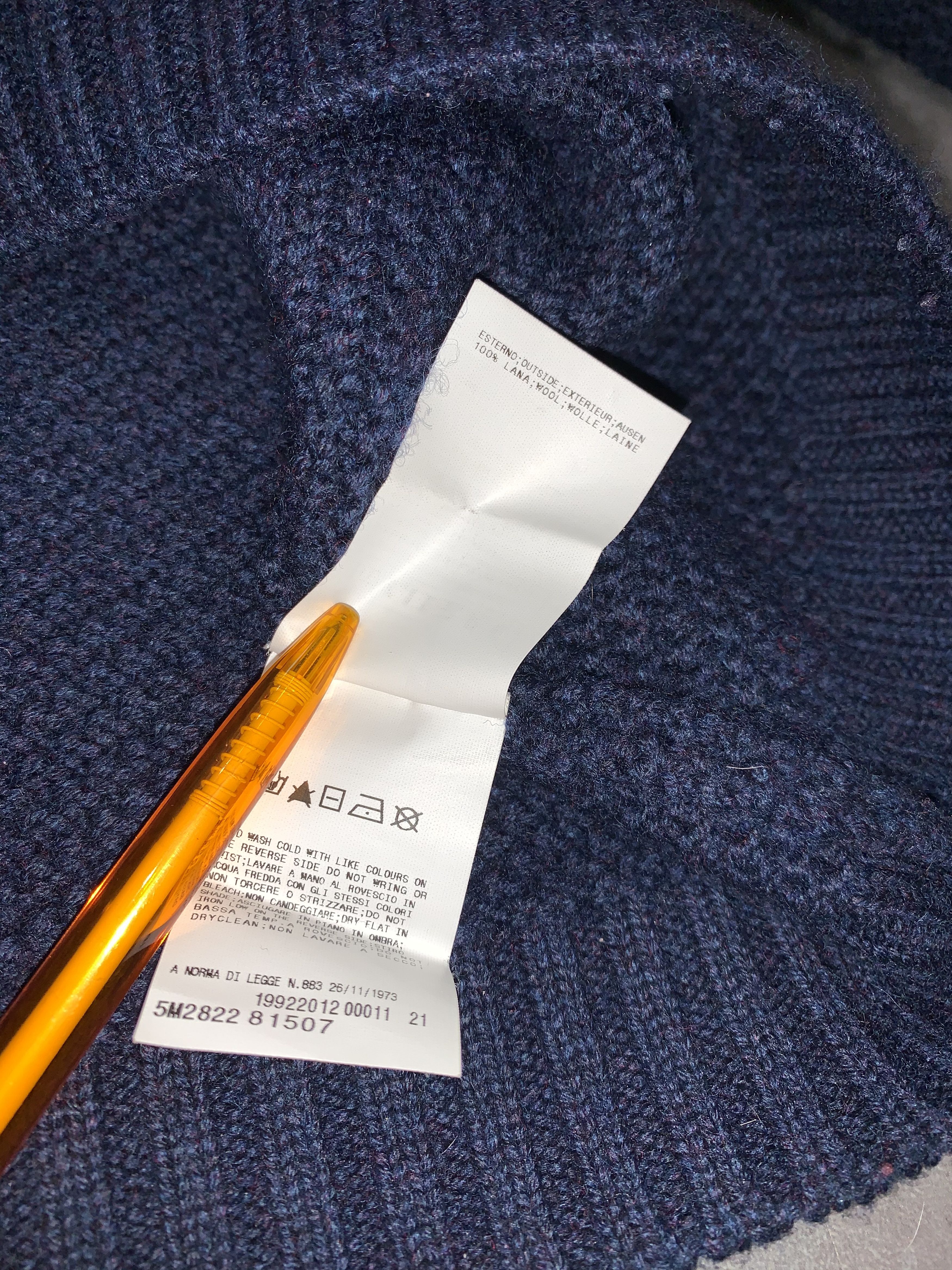 Balmain Pierre Balmain Small Logo Zipped Handknit Wool Sweater Size US M / EU 48-50 / 2 - 16 Thumbnail
