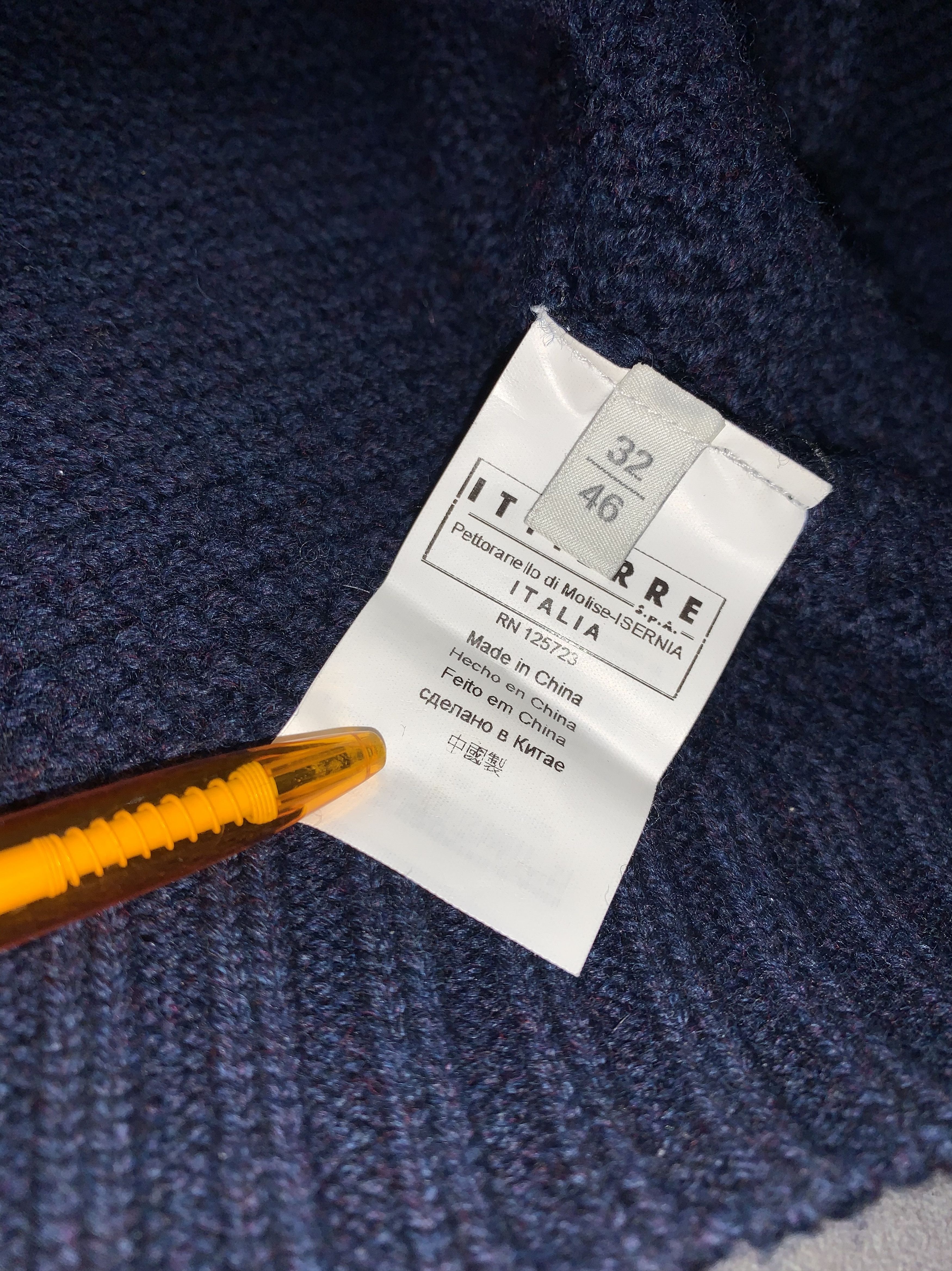 Balmain Pierre Balmain Small Logo Zipped Handknit Wool Sweater Size US M / EU 48-50 / 2 - 15 Thumbnail