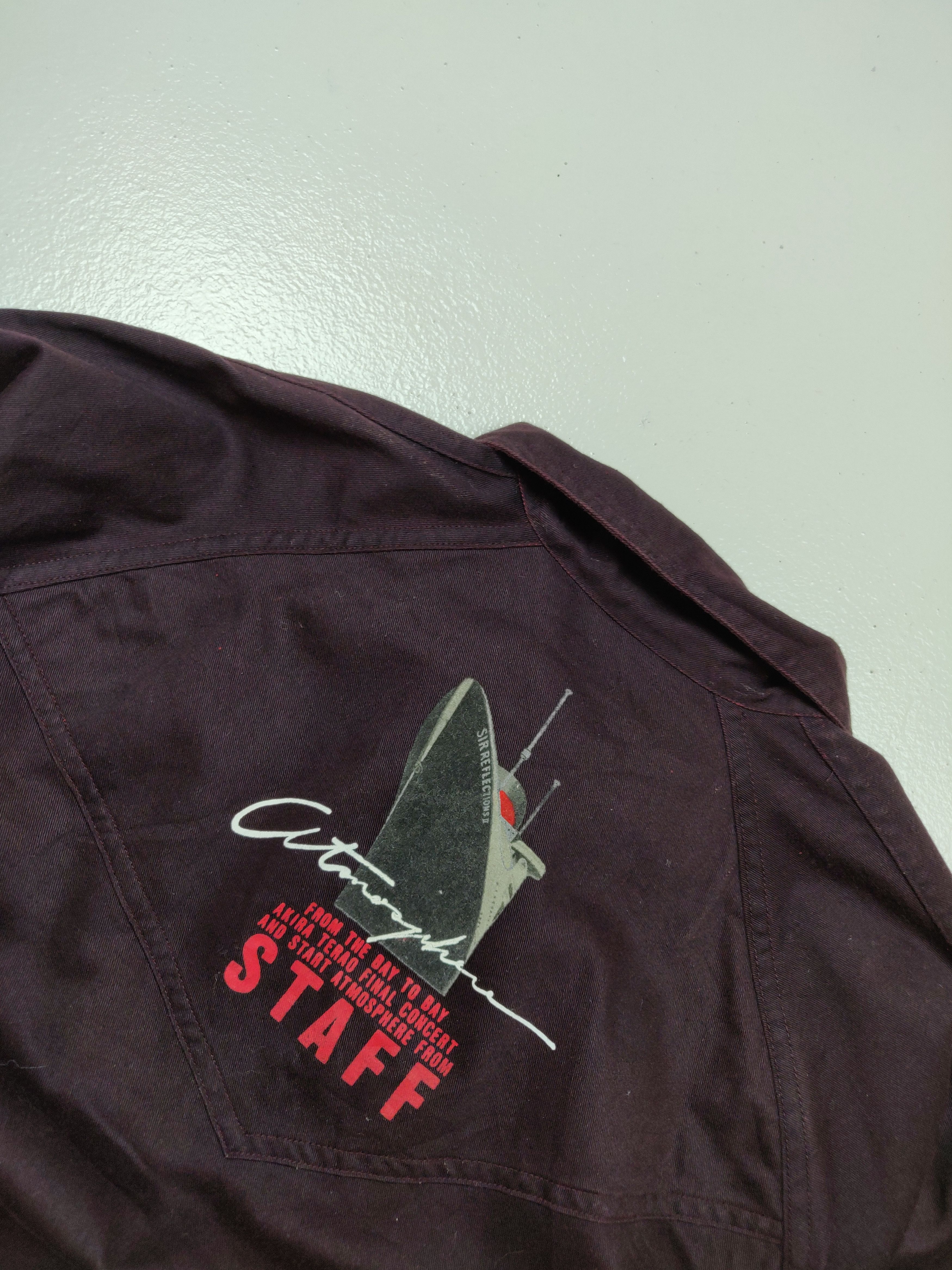 Japanese Brand 1981 Akira Terao (Reflections) Final Concert Staff Jacket Size US M / EU 48-50 / 2 - 7 Thumbnail