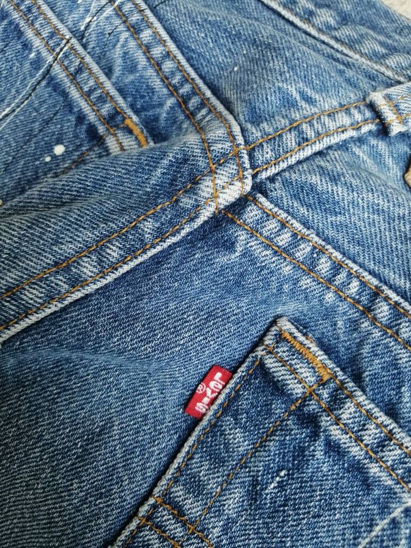 Levi's × Vintage Vintage Dirty Painter 80s Levi's 501 Jeans Reworked Size US 28 / EU 44 - 14 Thumbnail