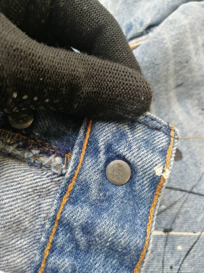 Levi's × Vintage Vintage Dirty Painter 80s Levi's 501 Jeans Reworked Size US 28 / EU 44 - 5 Thumbnail