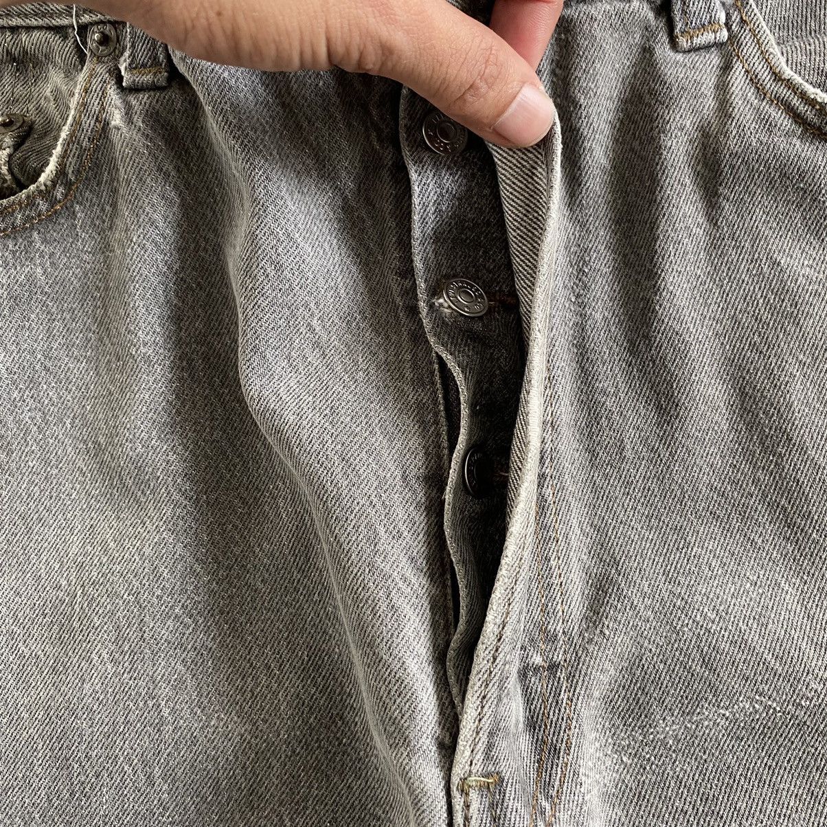Levi's Size 35x33.5VTG Late 80’s Levi's 501 Gravel Grey Jeans Size US 35 - 9 Thumbnail