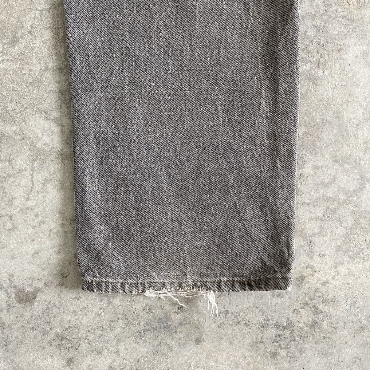 Levi's Size 35x33.5VTG Late 80’s Levi's 501 Gravel Grey Jeans Size US 35 - 16 Thumbnail