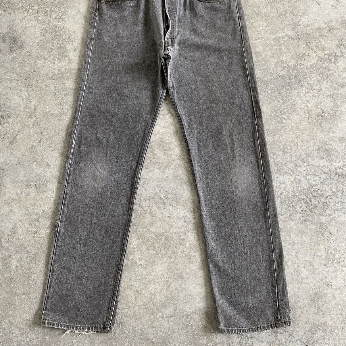 Levi's Size 35x33.5VTG Late 80’s Levi's 501 Gravel Grey Jeans Size US 35 - 4 Thumbnail