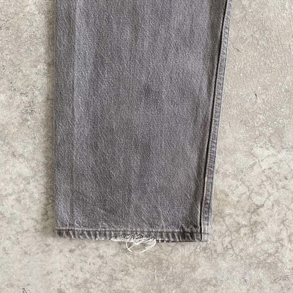 Levi's Size 35x33.5VTG Late 80’s Levi's 501 Gravel Grey Jeans Size US 35 - 15 Thumbnail