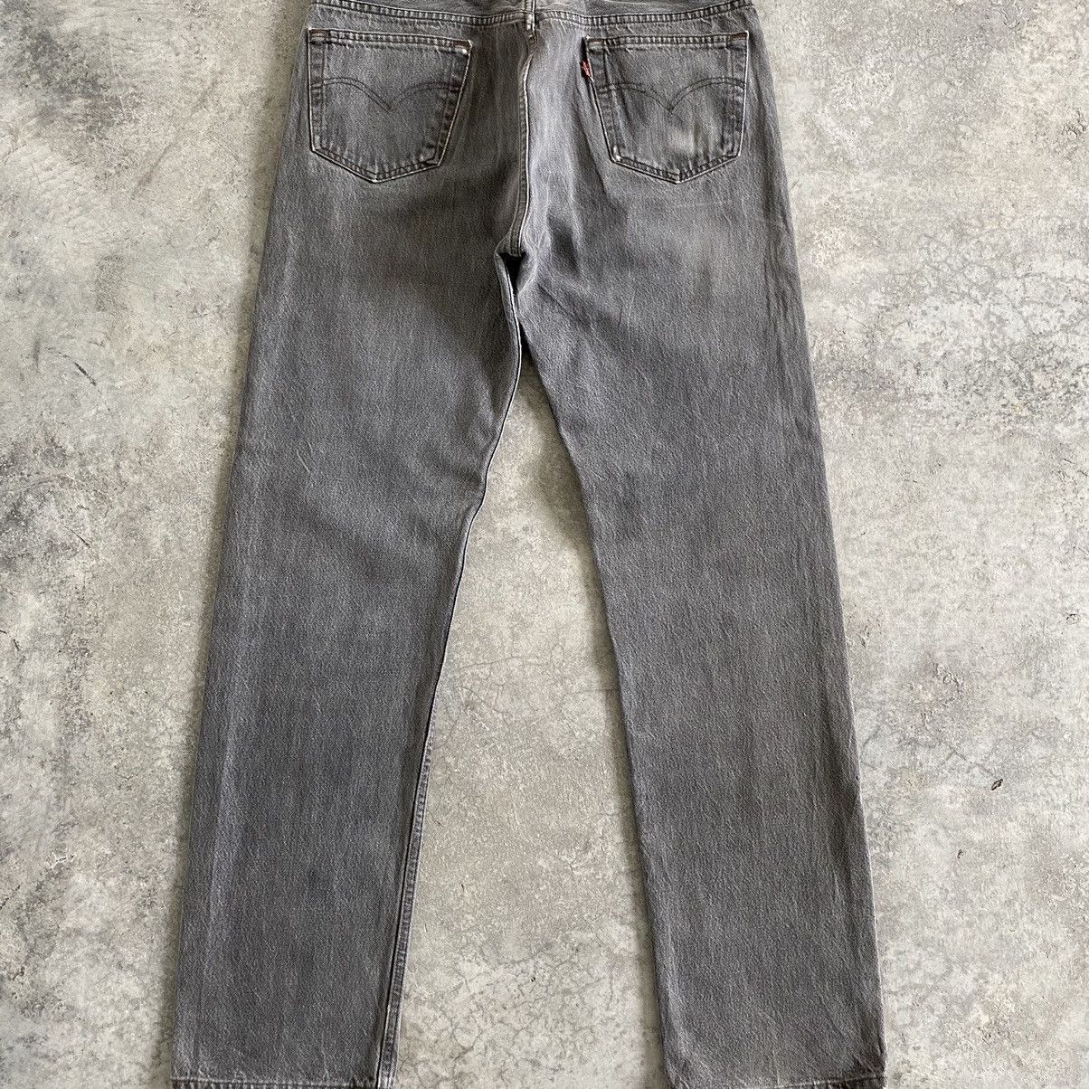 Levi's Size 35x33.5VTG Late 80’s Levi's 501 Gravel Grey Jeans Size US 35 - 14 Thumbnail