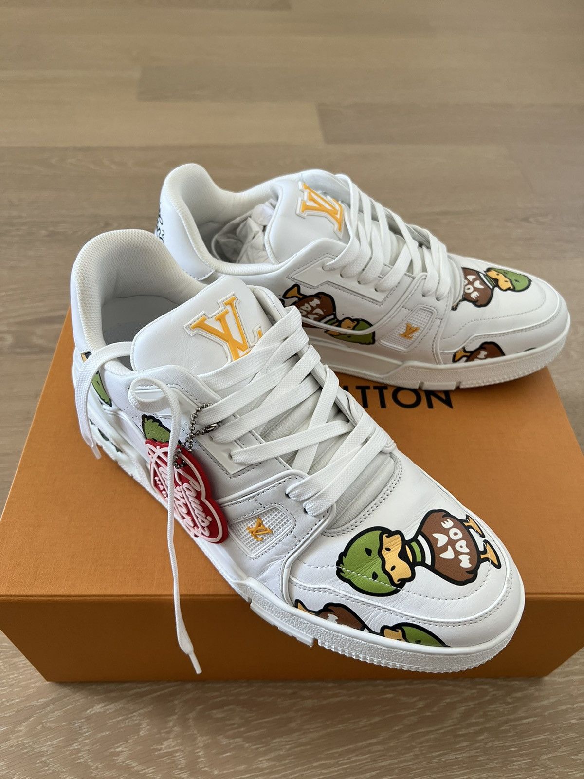 NIGO le pone su magia al Louis Vuitton Trainer de Virgil Abloh