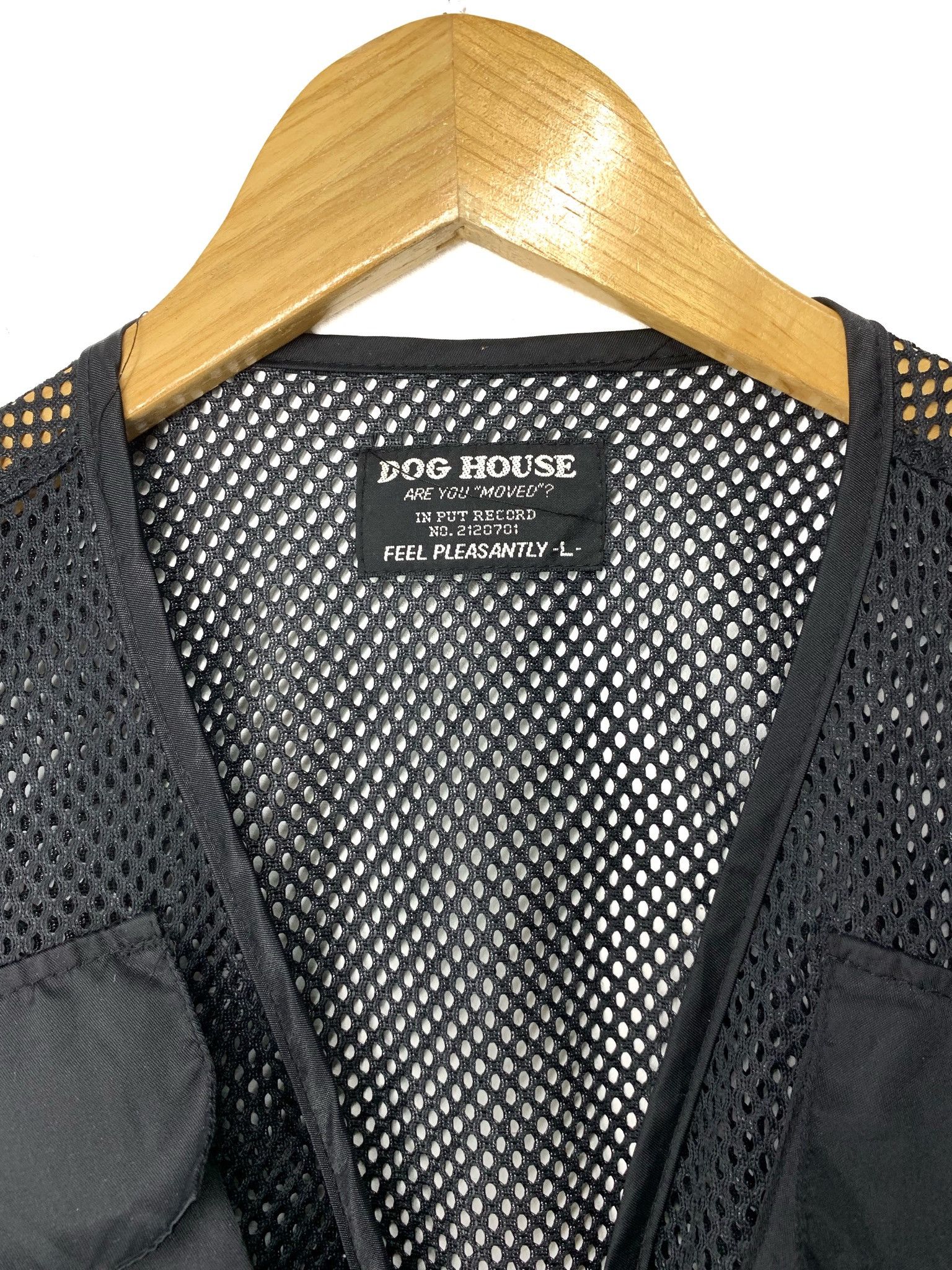 Designer × Japanese Brand Fishnet Tactical Utility Pocket Black Vests Jacket Size US M / EU 48-50 / 2 - 4 Thumbnail