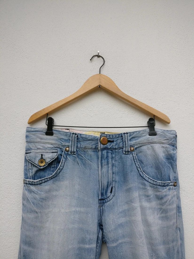 Edwin Vintage Edwin Blue Trip Denim Bottom Jeans Trouser Size US 34 / EU 50 - 4 Thumbnail