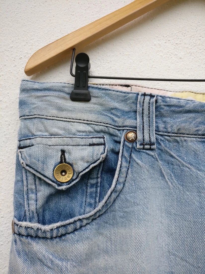 Edwin Vintage Edwin Blue Trip Denim Bottom Jeans Trouser Size US 34 / EU 50 - 10 Thumbnail