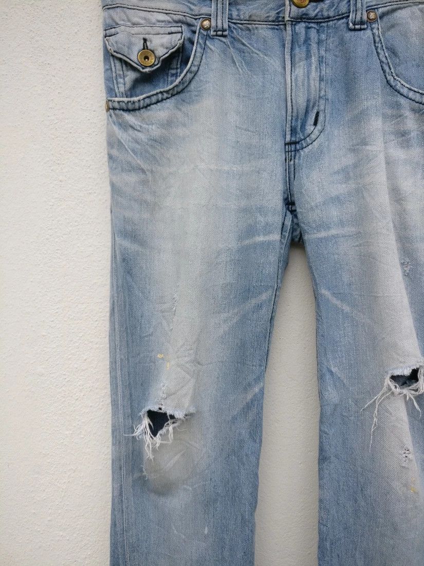 Edwin Vintage Edwin Blue Trip Denim Bottom Jeans Trouser Size US 34 / EU 50 - 5 Thumbnail